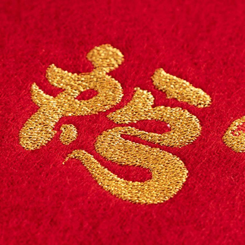 Chinese New Year Winter Wool Scarf Health & Wellness Gift - Image 7