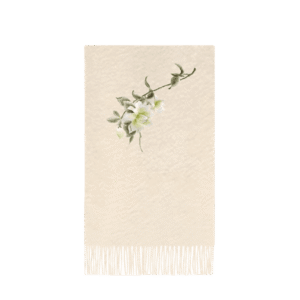 Handcrafted Su Embroidery Cashmere Scarf Luxury 200x70cm