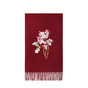 Handcrafted Su Embroidery Cashmere Scarf Warm Winter 200x70cm