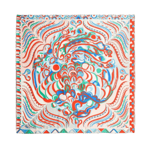 14 Momme Silk Crepe Satin Square Silk Scarf 90x90 cm