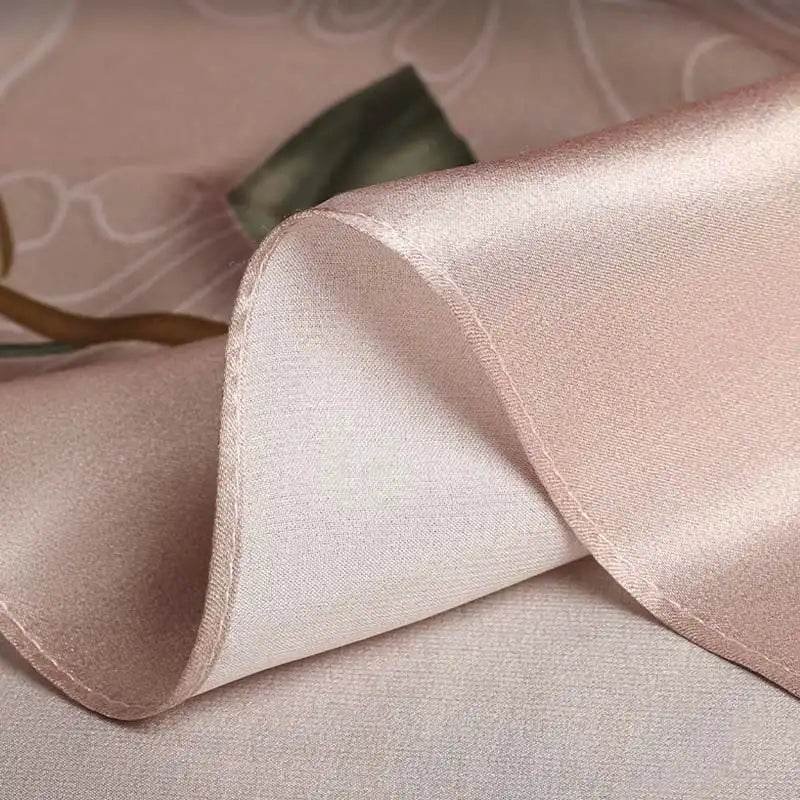 100% Mulberry Silk Shawl Scarf for Women Fall 90x90cm - Image 5